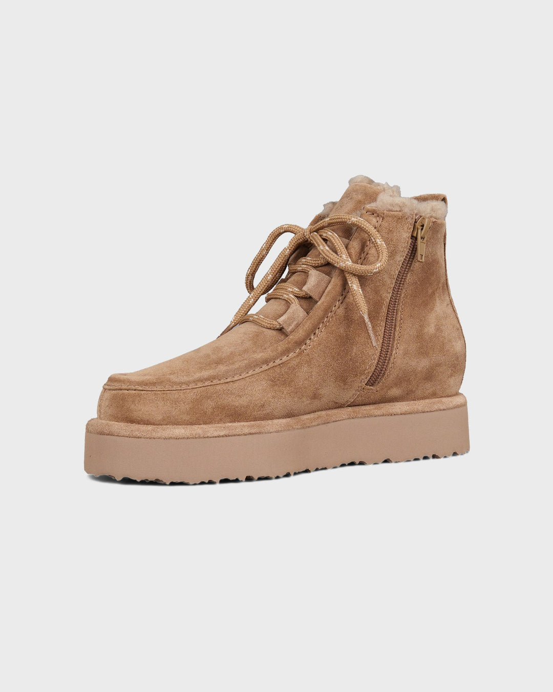 Kennel&Schmenger Schuhe Auri Suede/Lammfell Sandy/Camel So Tobacco – Bild 3