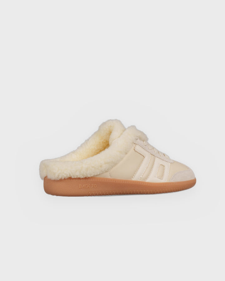 Back70 Schuhe BACK70 Easter Spongy Nappa Taupe/Butter – Bild 5
