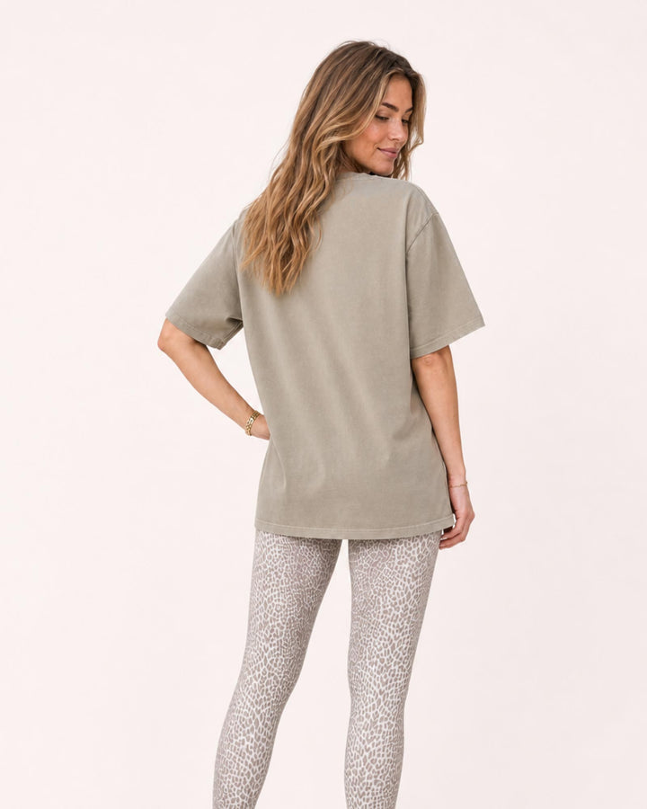 BF T-Shirt AM to PM Taupe Acid