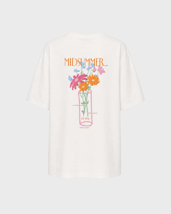 BF T-Shirt Midsummer White