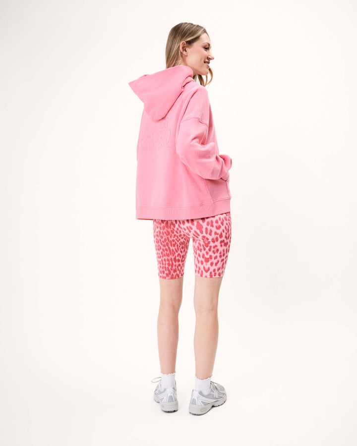 BF Zip Hoodie Flower Light Pink