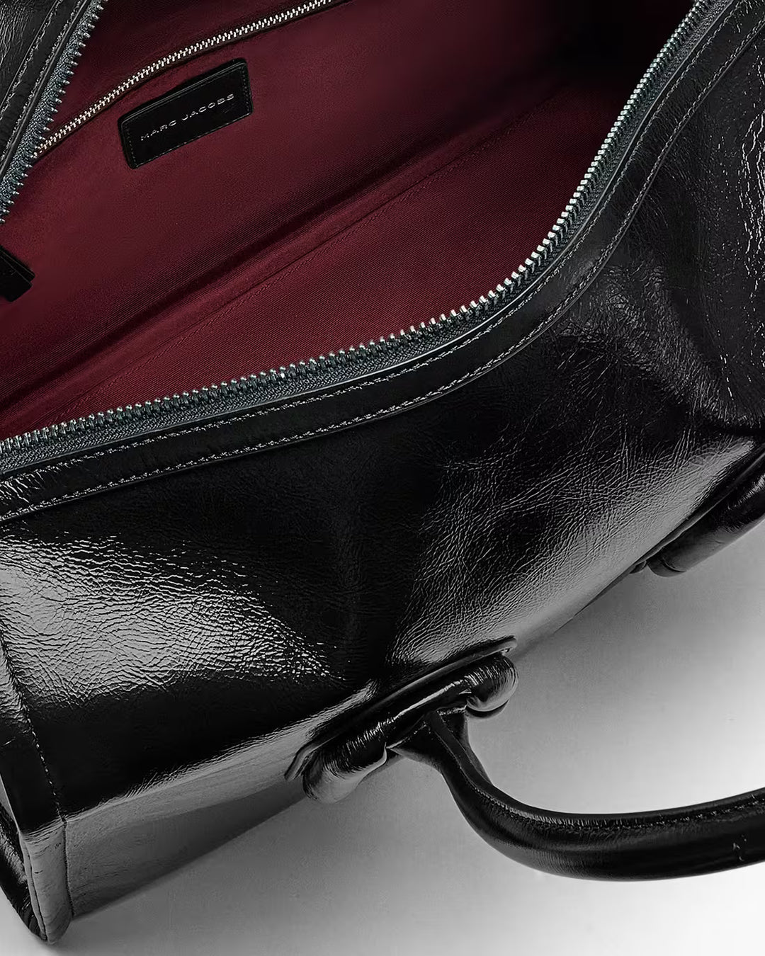 Babe City Tote Crinkle Leather Black