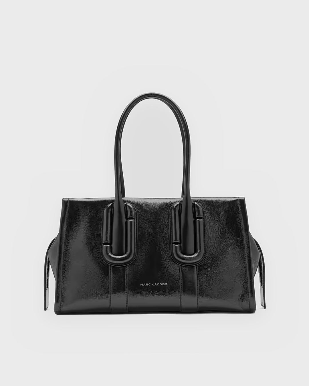 Marc Jacobs Handtasche Babe City Tote Crinkle Leather Black