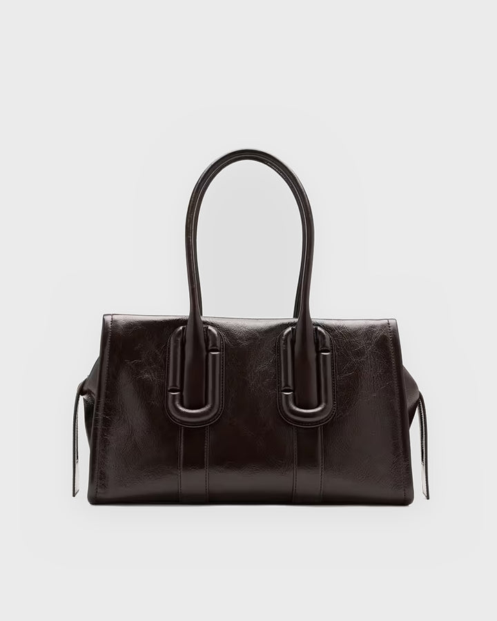 Marc Jacobs Handtasche Babe City Tote Crinkle Leather Fondant – Bild 2