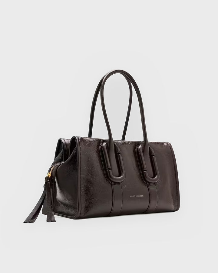 Marc Jacobs Handtasche Babe City Tote Crinkle Leather Fondant – Bild 4