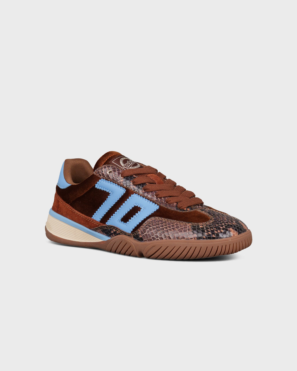 Back70 Schuhe Back70 Fireball Velvet Cuoio/Sky – Bild 2