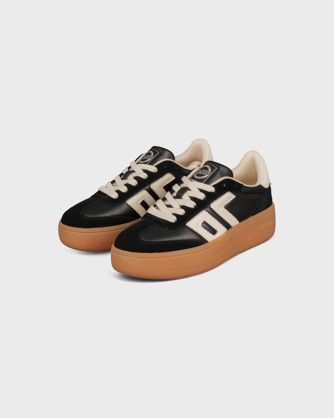 Back70 Schuhe Back70 Spongy Nappa Black/Butter – Bild 3
