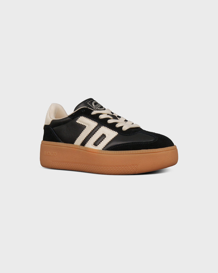 Back70 Schuhe Back70 Spongy Nappa Black/Butter – Bild 4