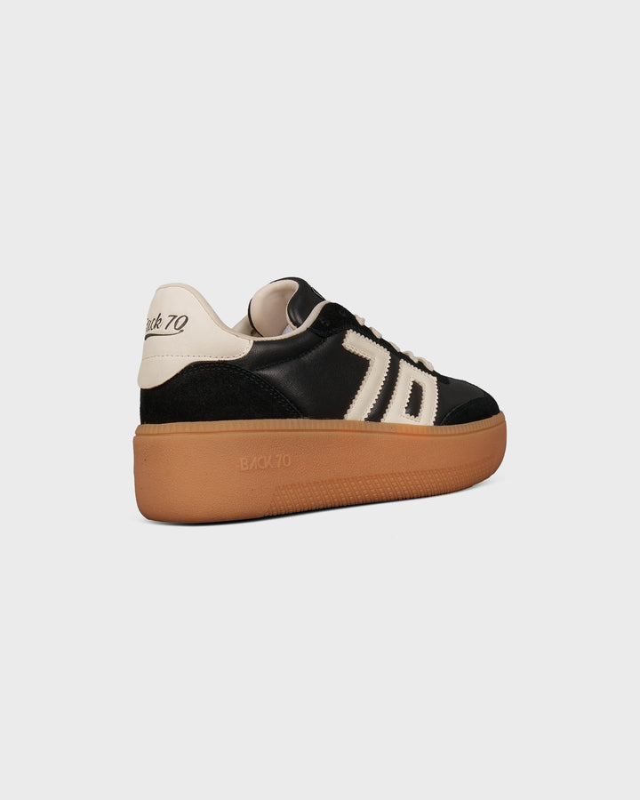 Back70 Schuhe Back70 Spongy Nappa Black/Butter – Bild 5