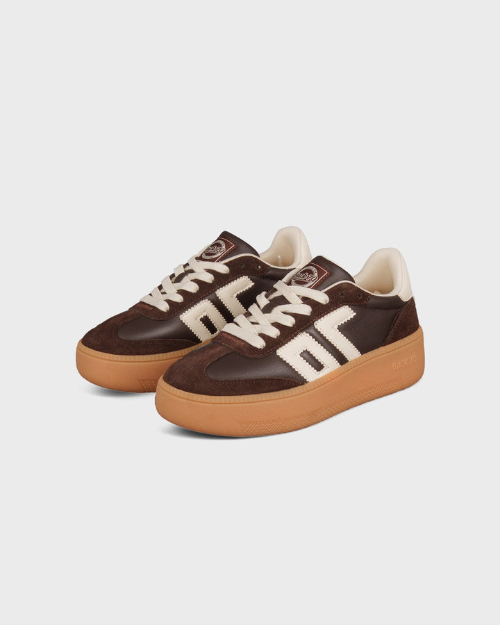 Back70 Schuhe Back70 Spongy Nappa Coffee/Butter – Bild 3