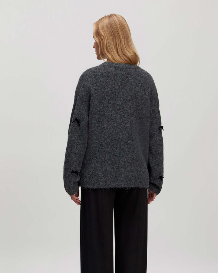 Bailee Jumper Dark Grey Melange