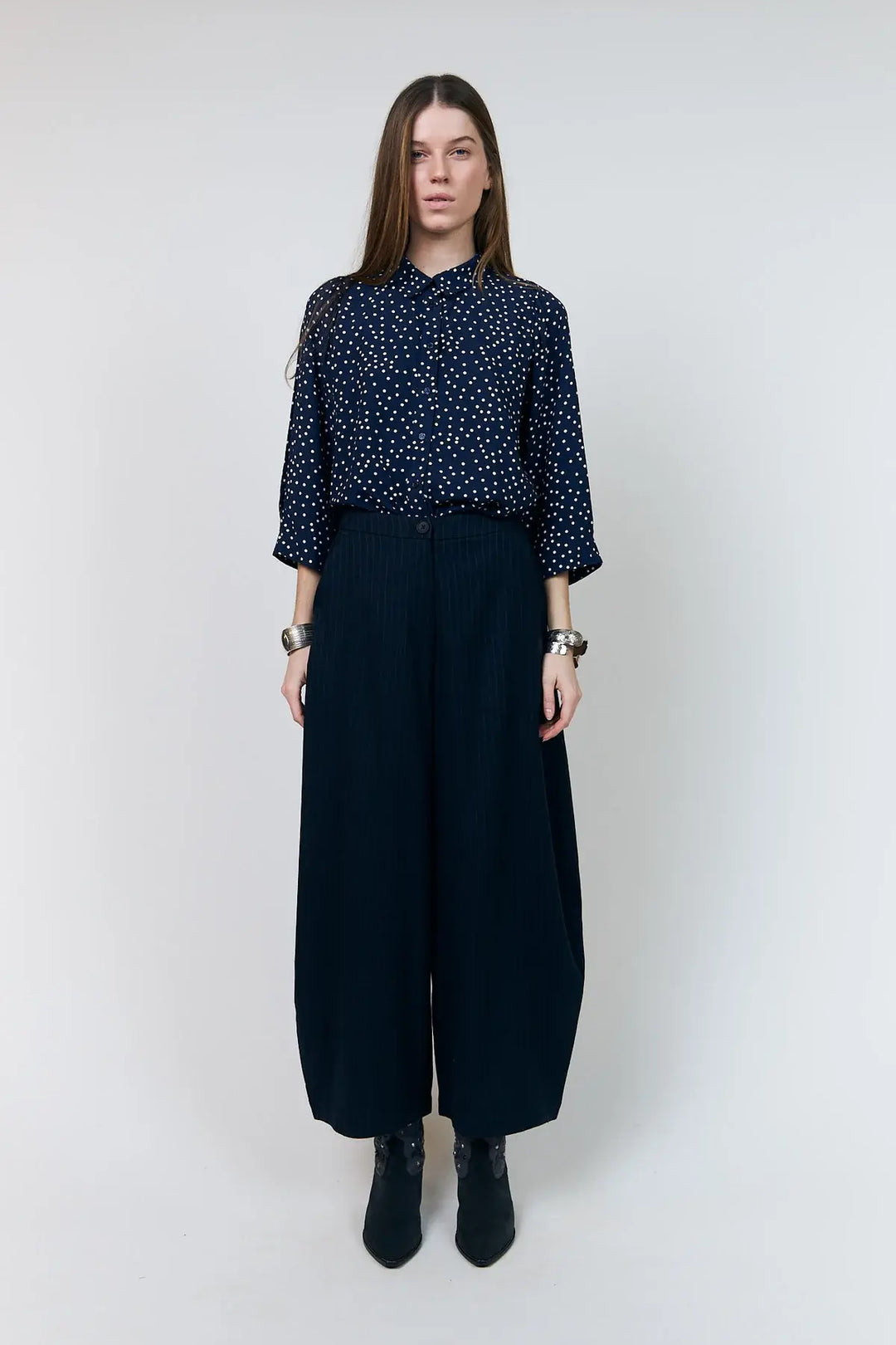BambusLL Pants Dark Navy