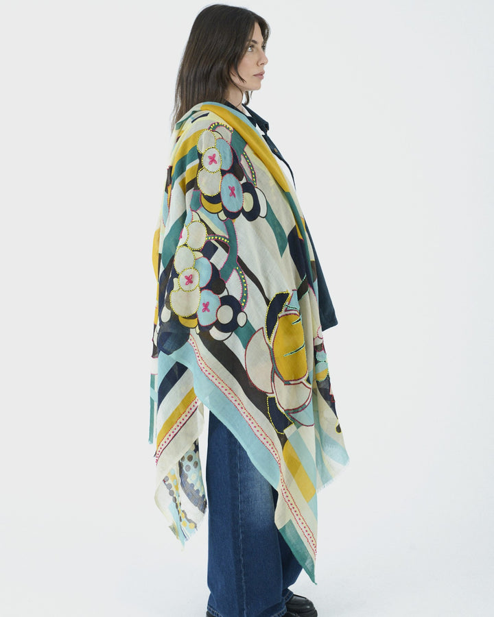 STORIATIPIC Scarf Bao Bleu – Bild 2