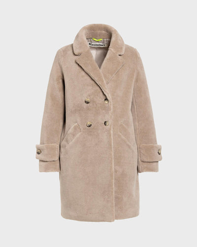 Beaumont Damen Jacke Teddie Beige myMEID