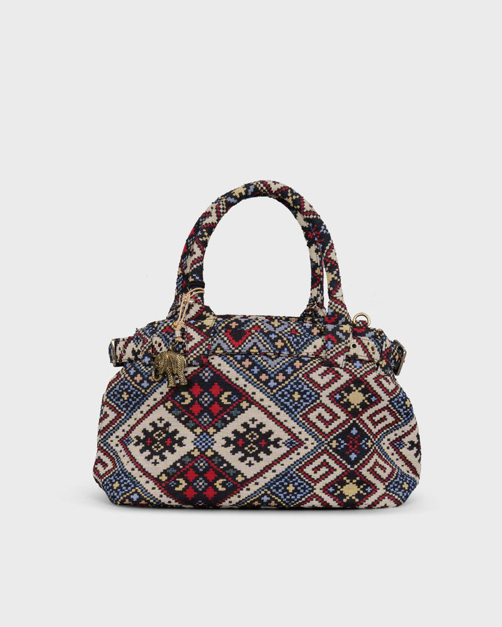 Belt Tote Medium Jaquard Multi
