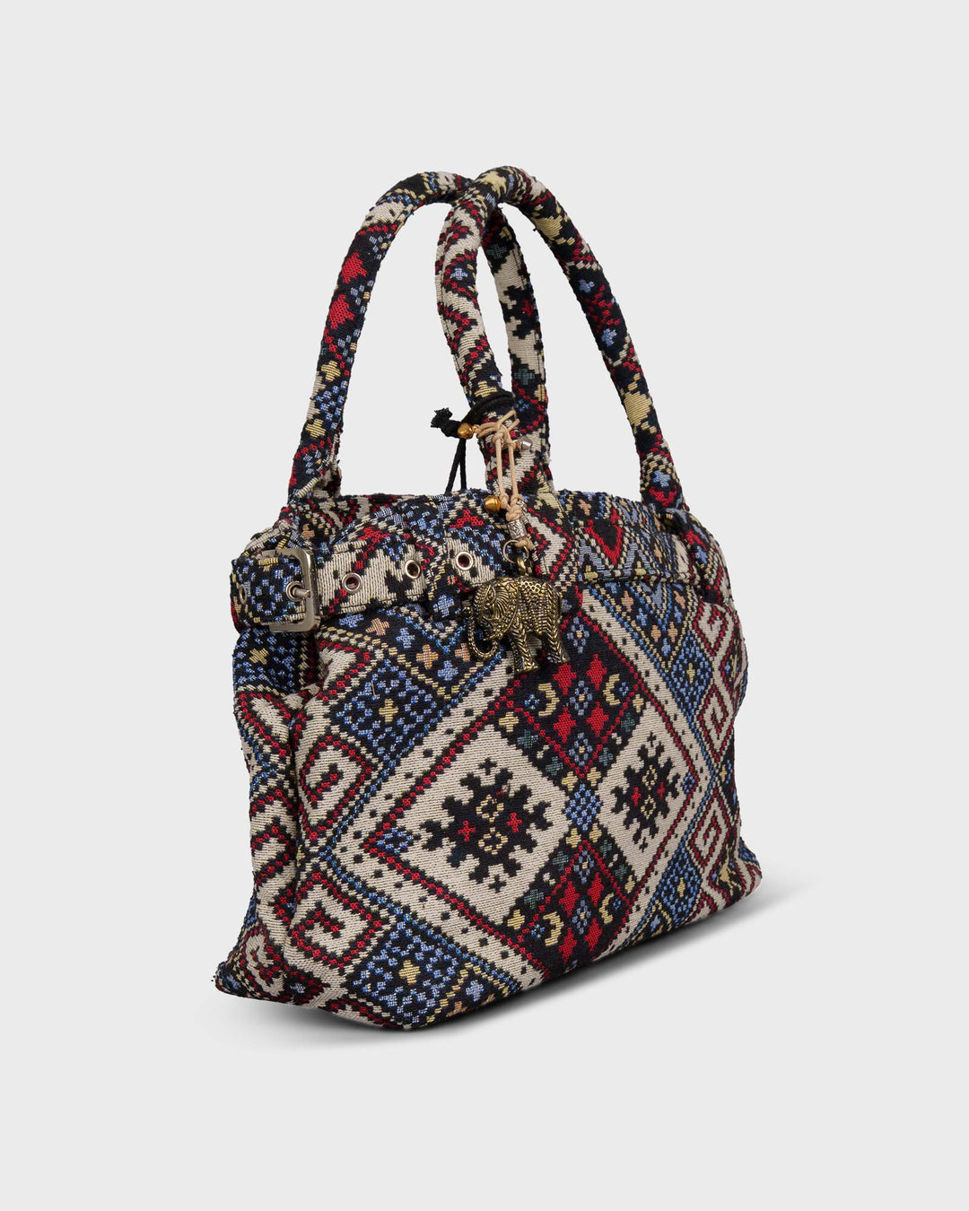 Belt Tote Medium Jaquard Multi