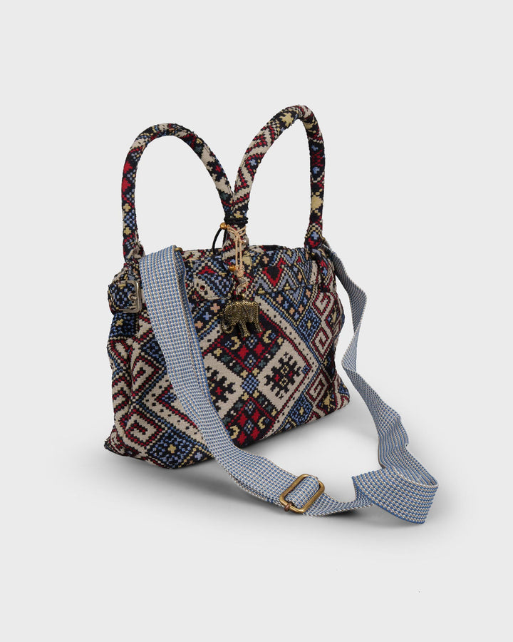 Belt Tote Medium Jaquard Multi