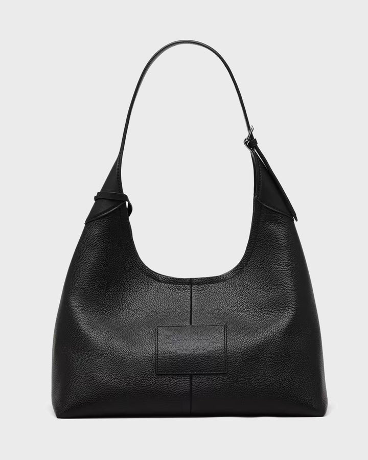 Belted Sack Bag Black