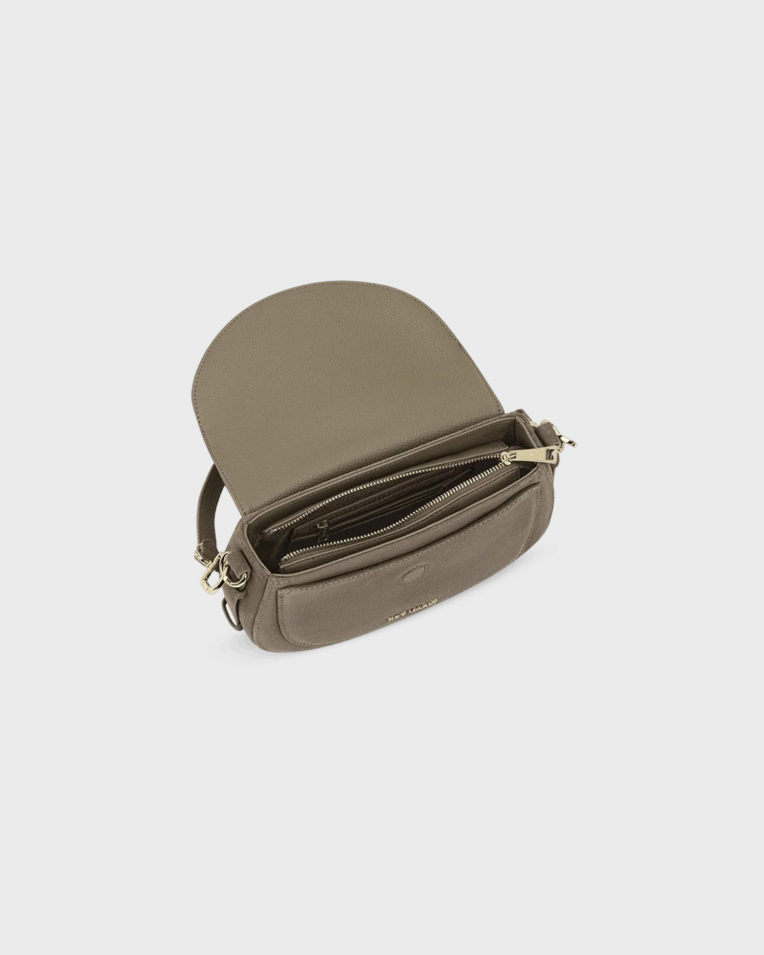 HEY MARLY Handtasche Big Sister Suede Mocha – Bild 5