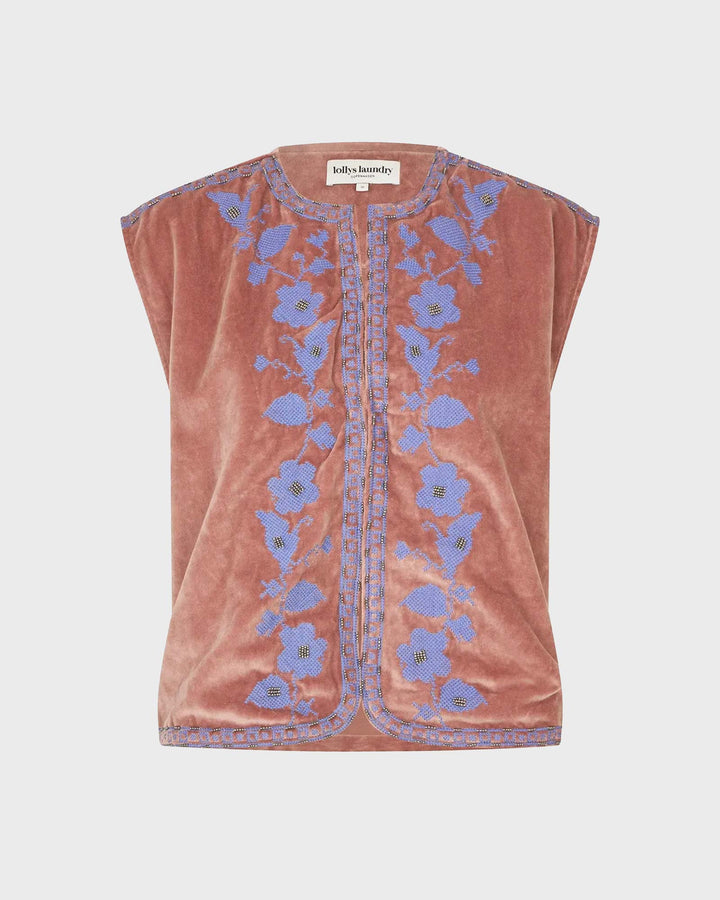 BinLL Vest Dusty Rose