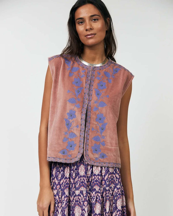 BinLL Vest Dusty Rose