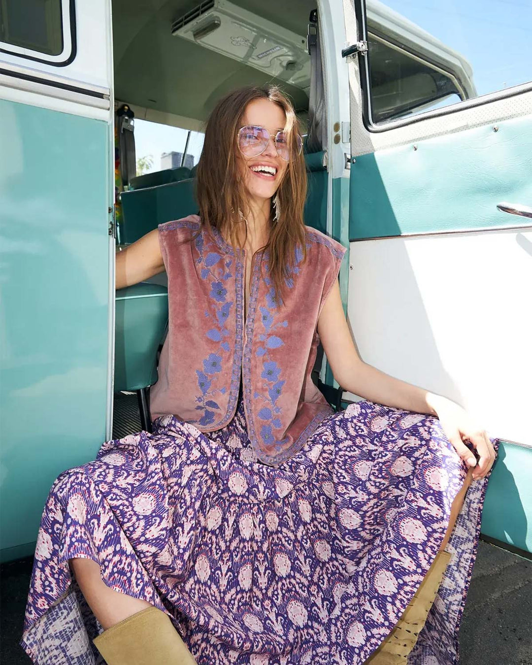 BinLL Vest Dusty Rose