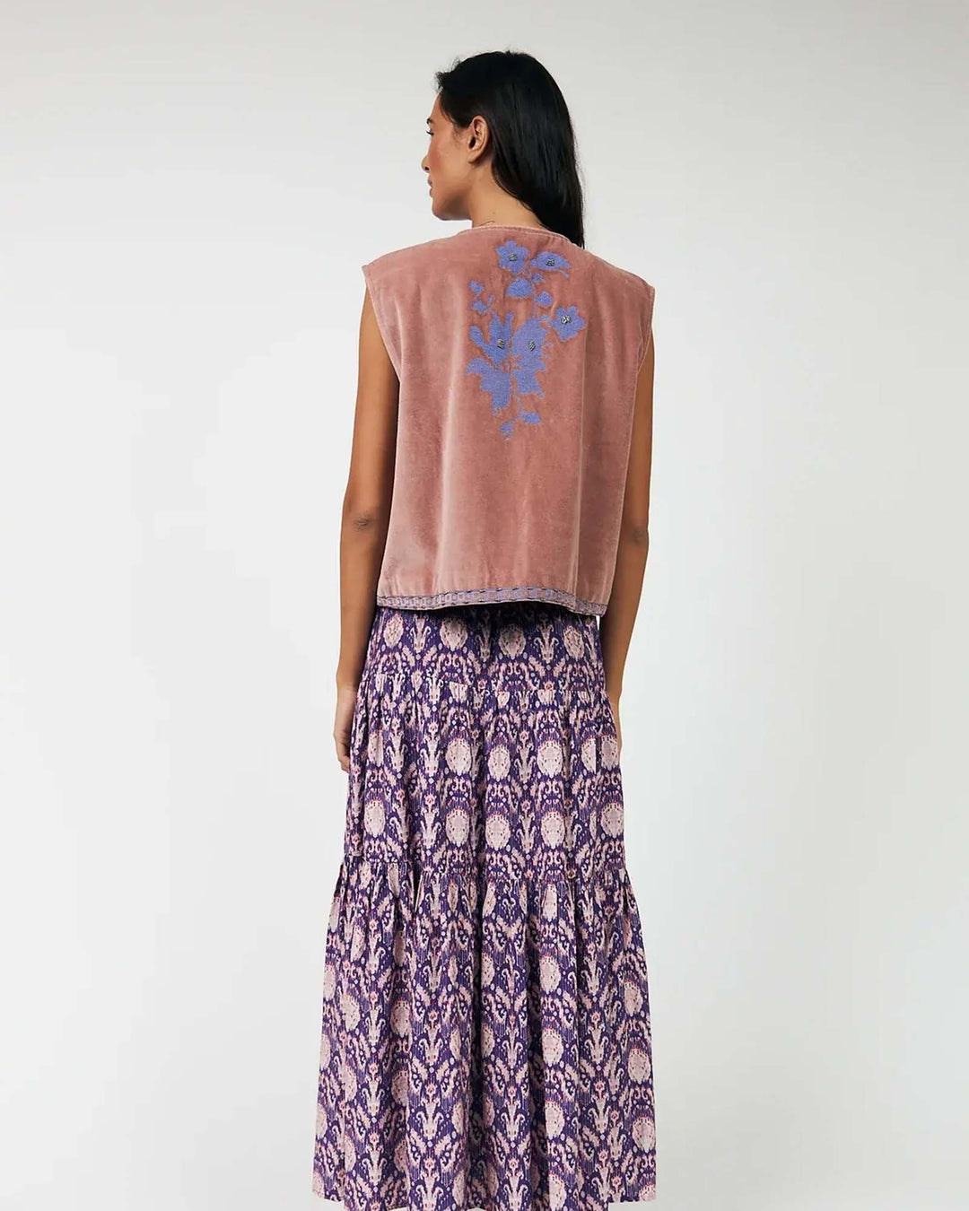 BinLL Vest Dusty Rose