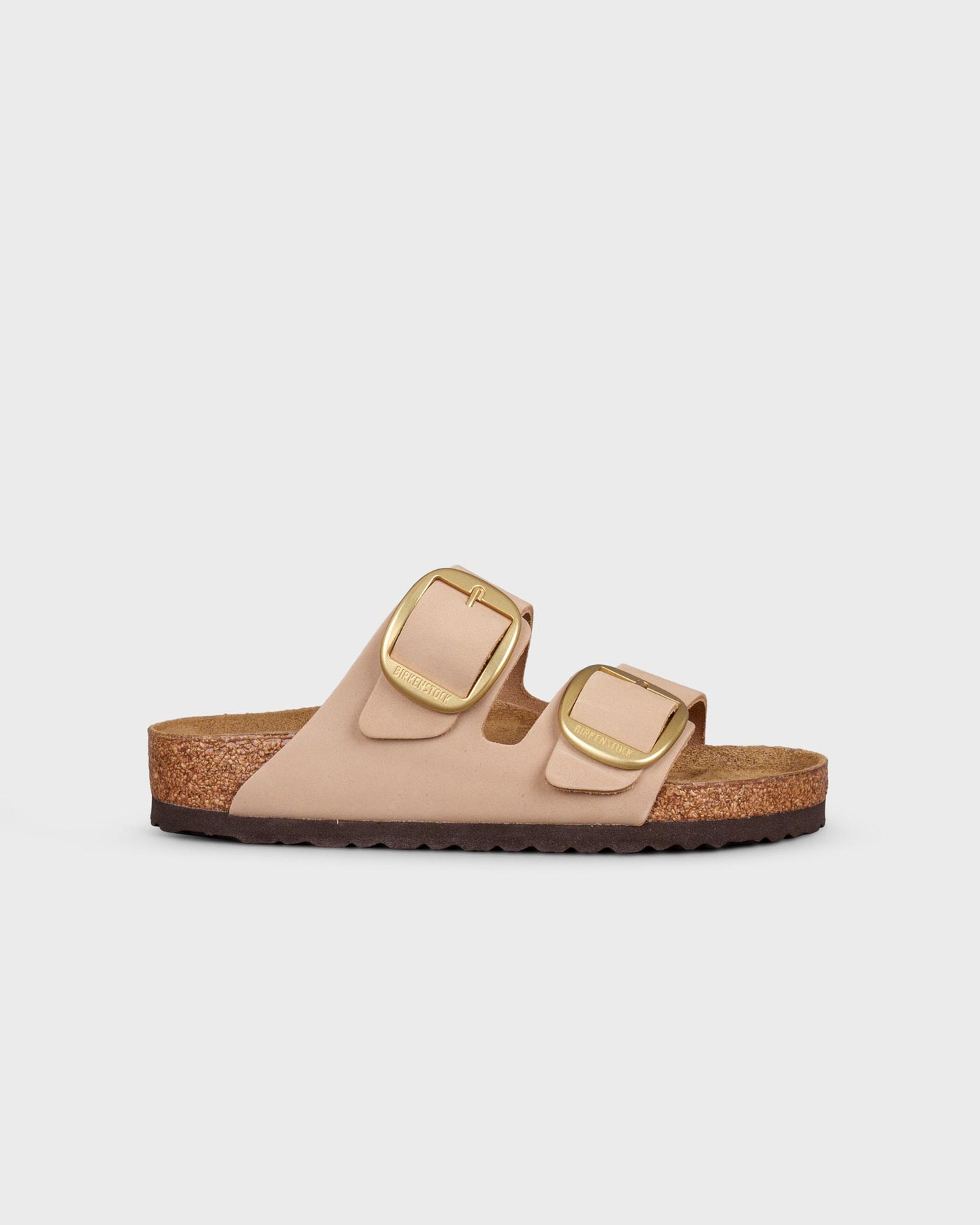 Birkenstock Sandale Arizona Big Buckle Nubuck Sandcastle myMEID