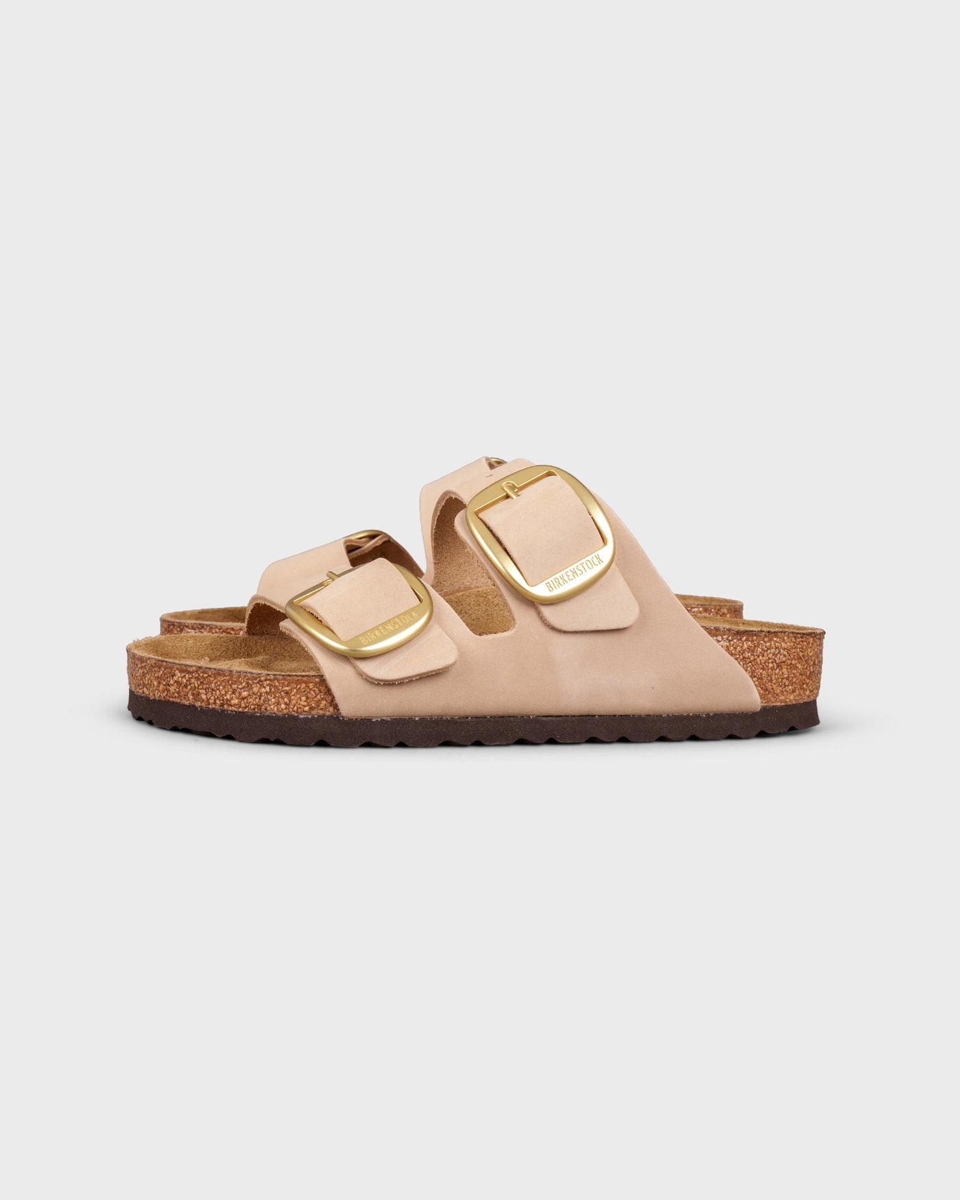 Birkenstock Sandale Arizona Big Buckle Nubuck Sandcastle myMEID