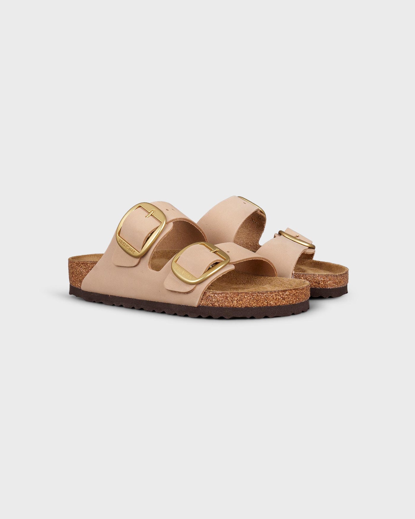 Birkenstock Sandale Arizona Big Buckle Nubuck Sandcastle myMEID