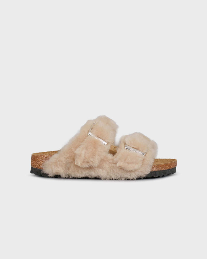 Arizona Shearling Rivet Fur Sandcastle
