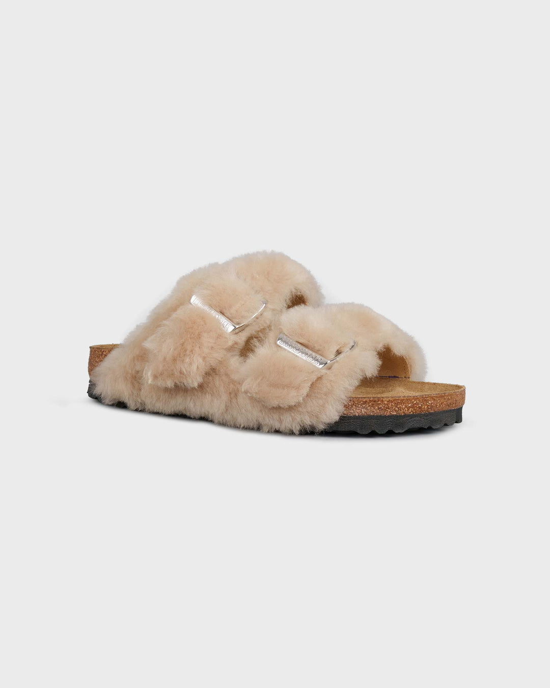 Arizona Shearling Rivet Fur Sandcastle