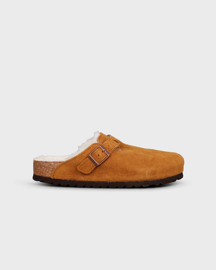 Boston Shearling Suede Leather/Fur Mink