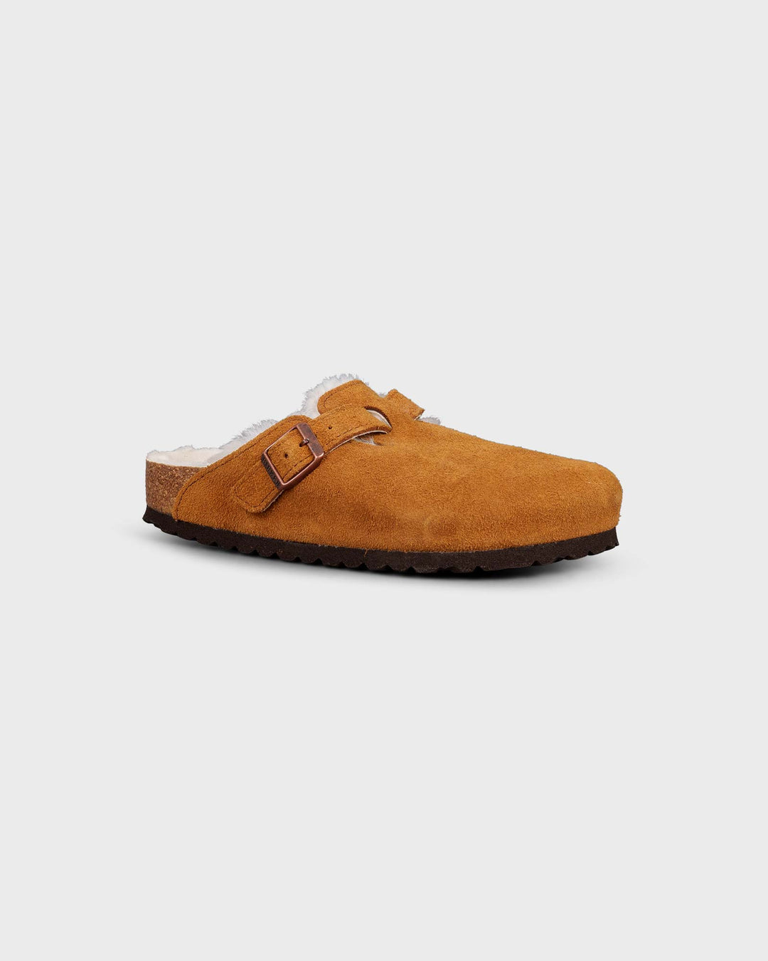 Boston Shearling Suede Leather/Fur Mink