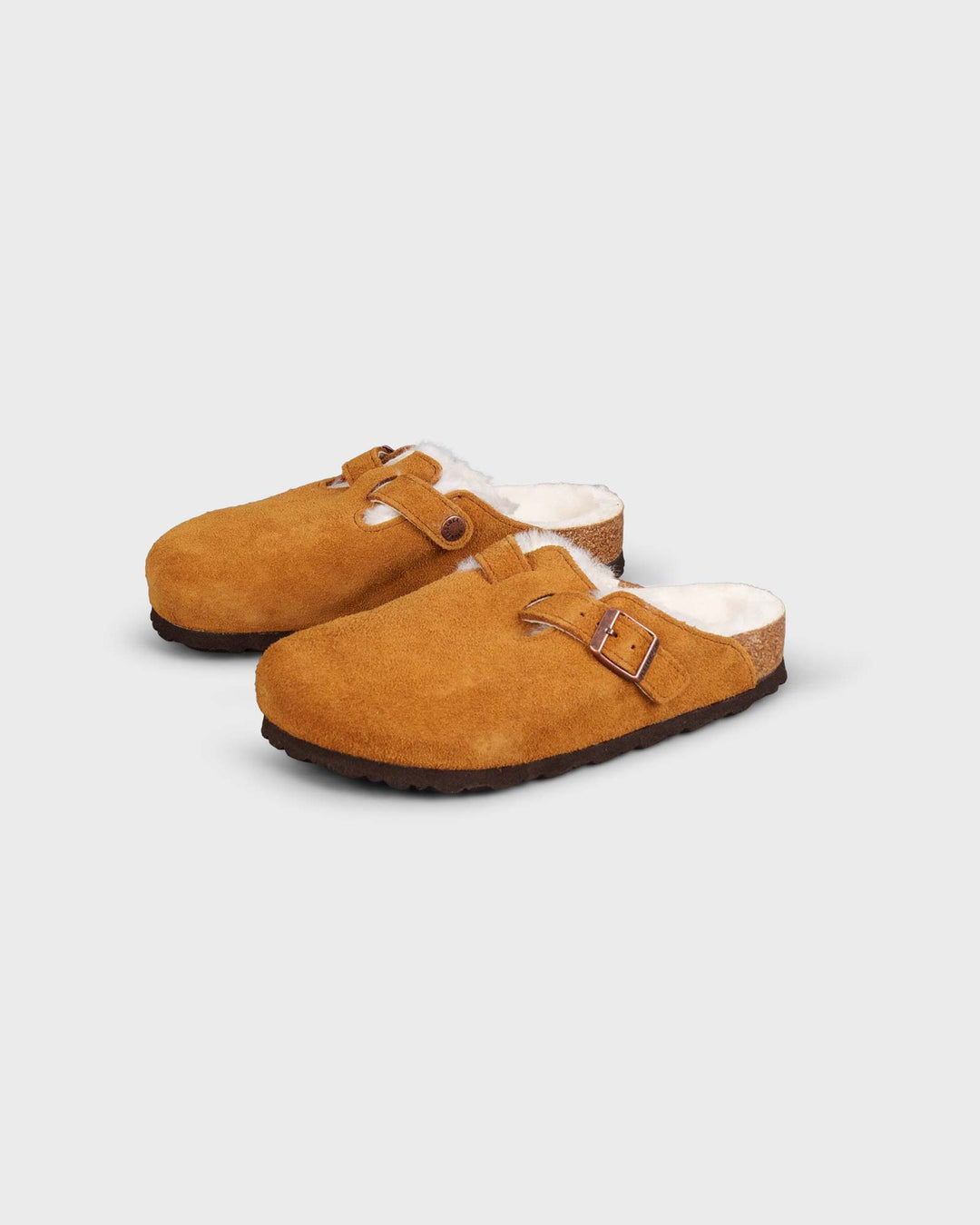 Boston Shearling Suede Leather/Fur Mink