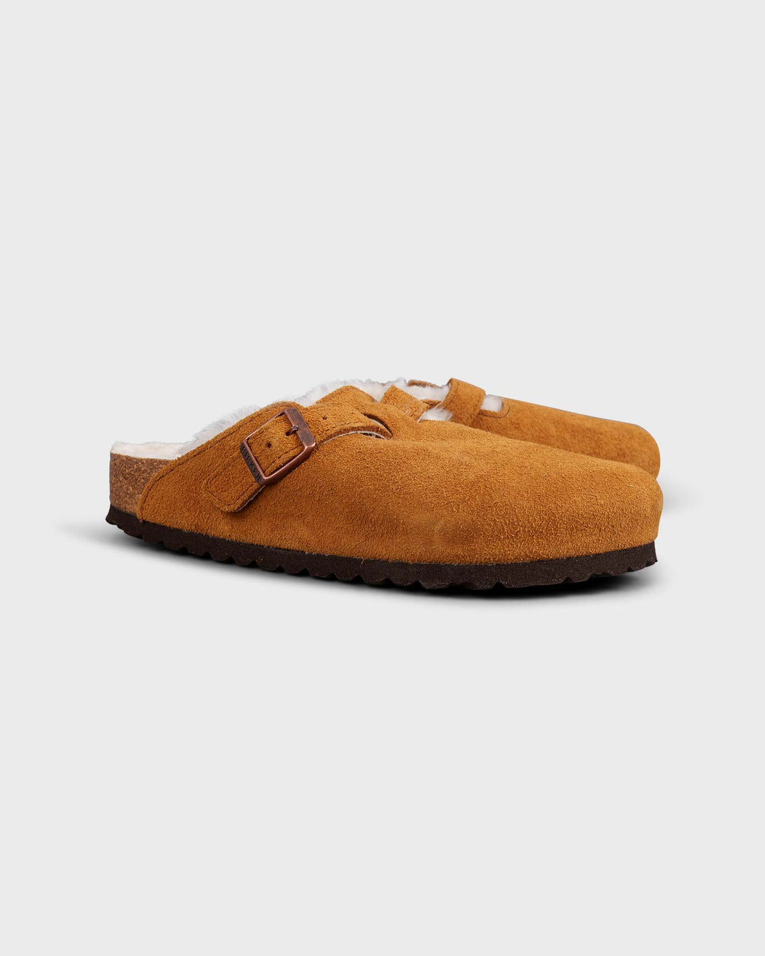 Boston Shearling Suede Leather/Fur Mink