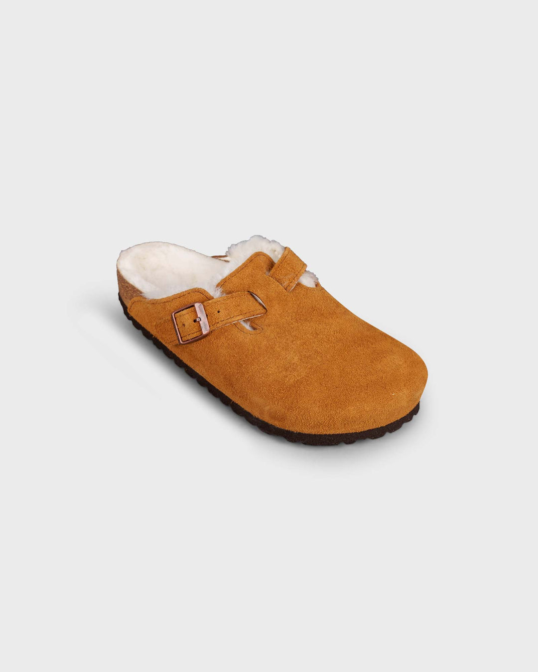 Boston Shearling Suede Leather/Fur Mink