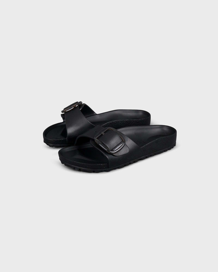 Madrid Big Buckle Eva Black