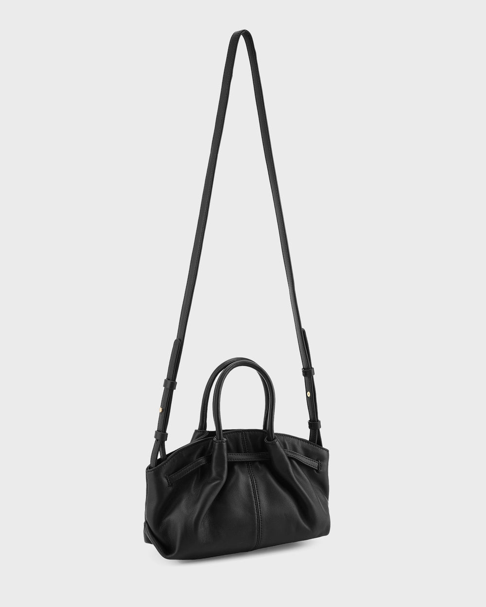 Les Visionnaires Handtasche Bonnie Essential Soft Grainy Black – Bild 2