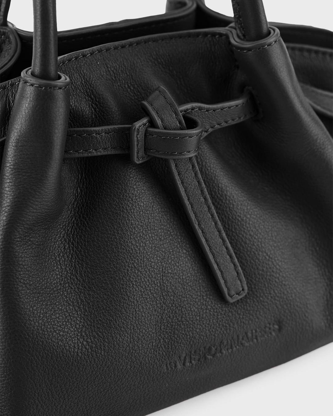 Les Visionnaires Handtasche Bonnie Essential Soft Grainy Black – Bild 3