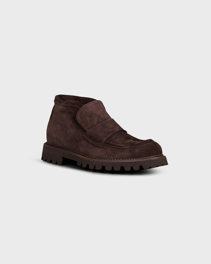 Bootie Camoscio Espresso