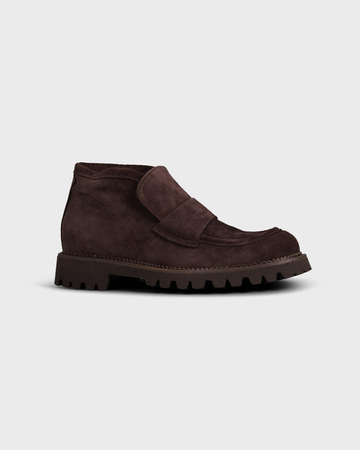 Bootie Camoscio Espresso