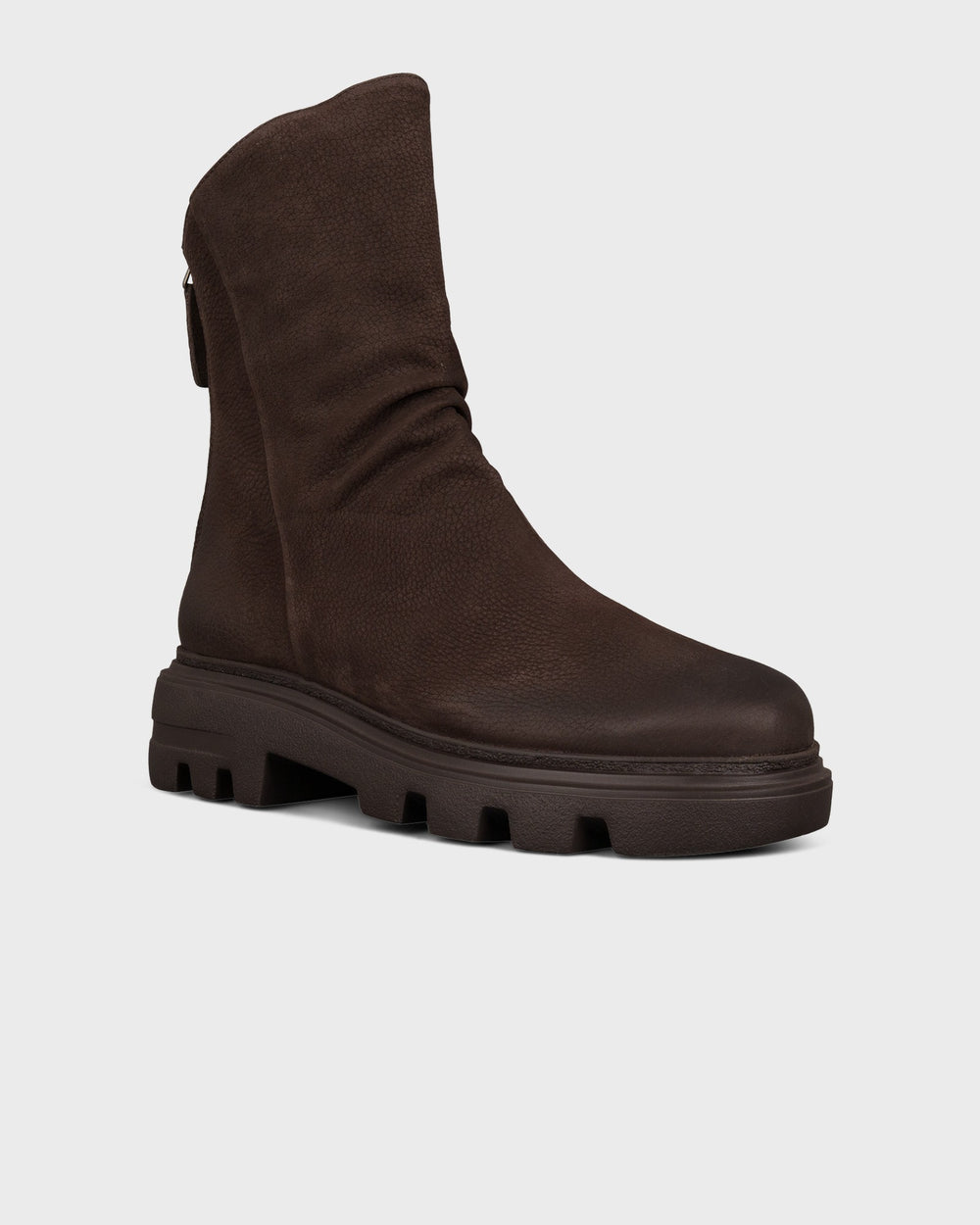 Bootie Grained Nubuk Mocca – Bild 2