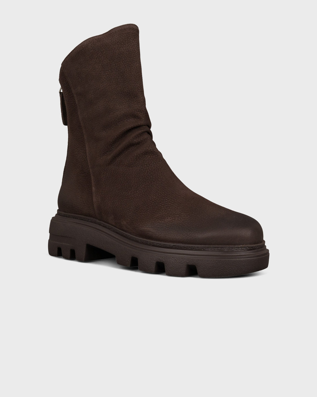 Bootie Grained Nubuk Mocca – Bild 2