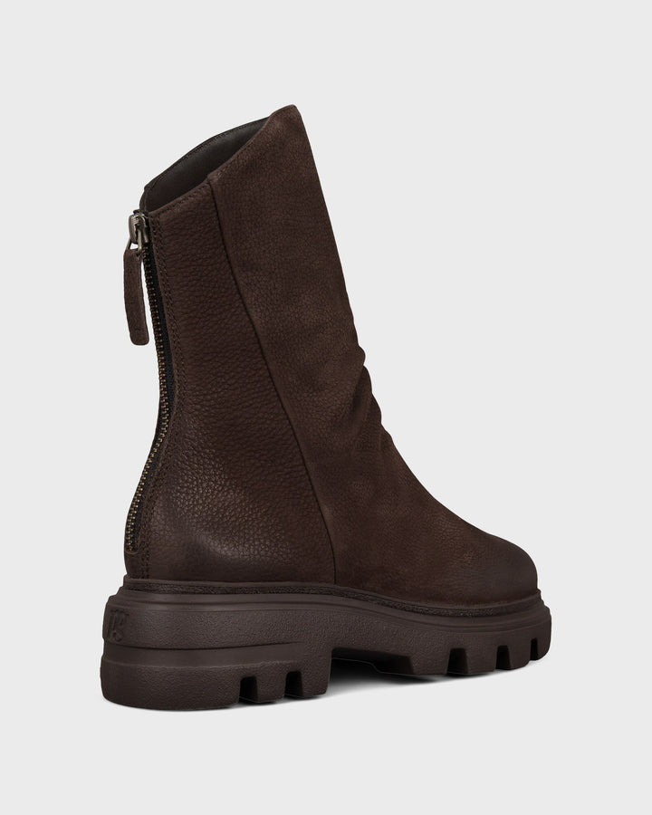 Bootie Grained Nubuk Mocca – Bild 3