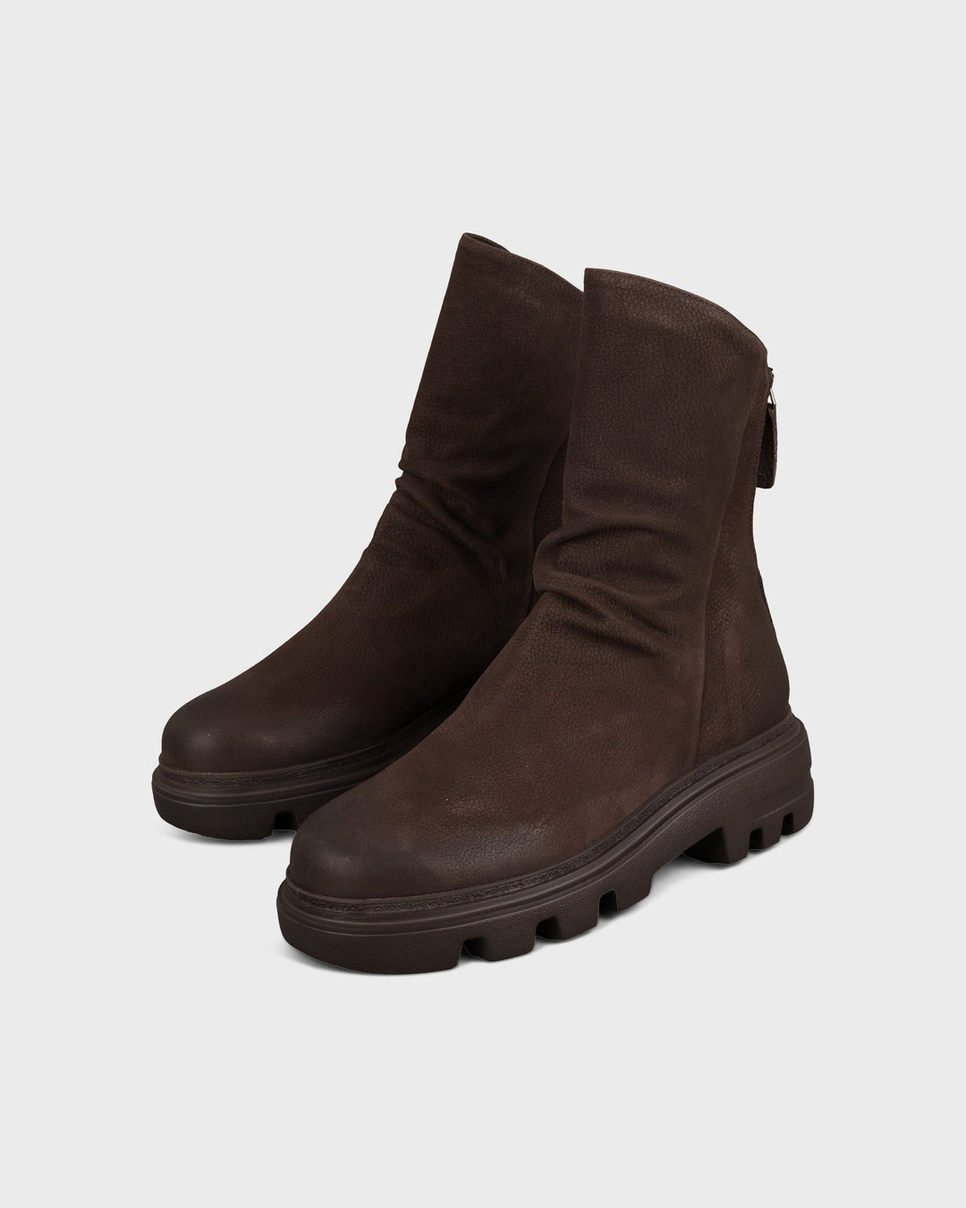 Bootie Grained Nubuk Mocca – Bild 4