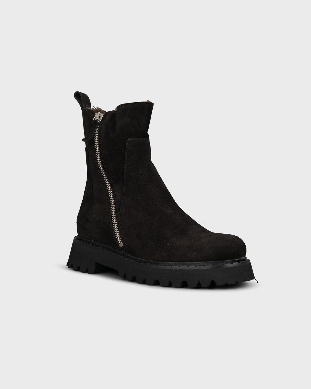 Boots Camoscio Fur Black