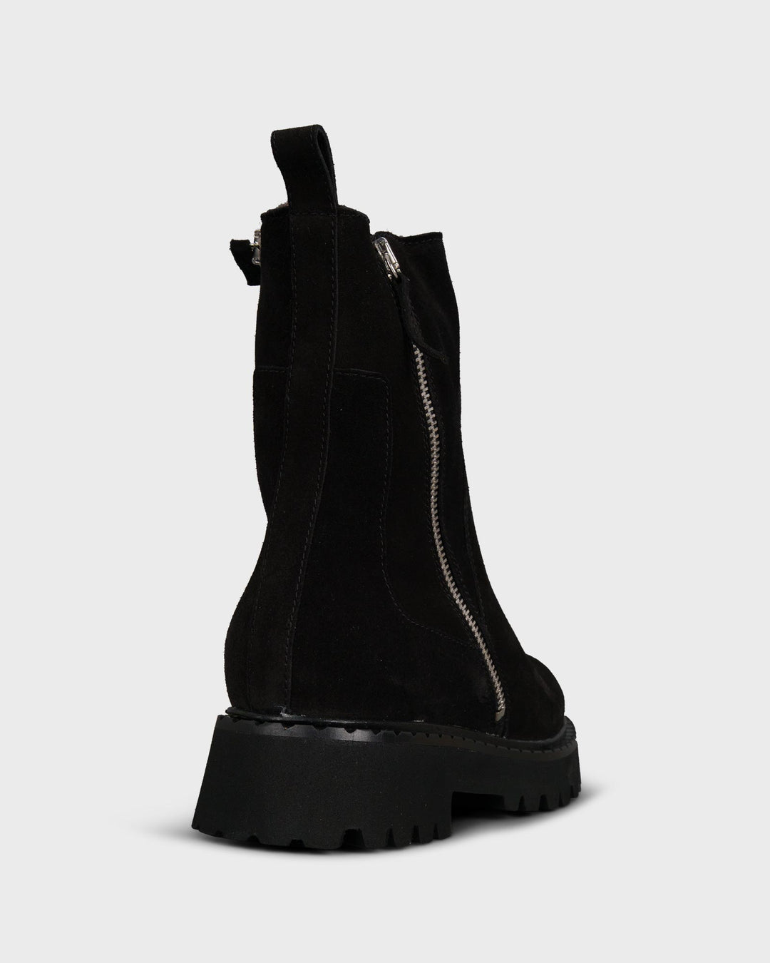 Boots Camoscio Fur Black