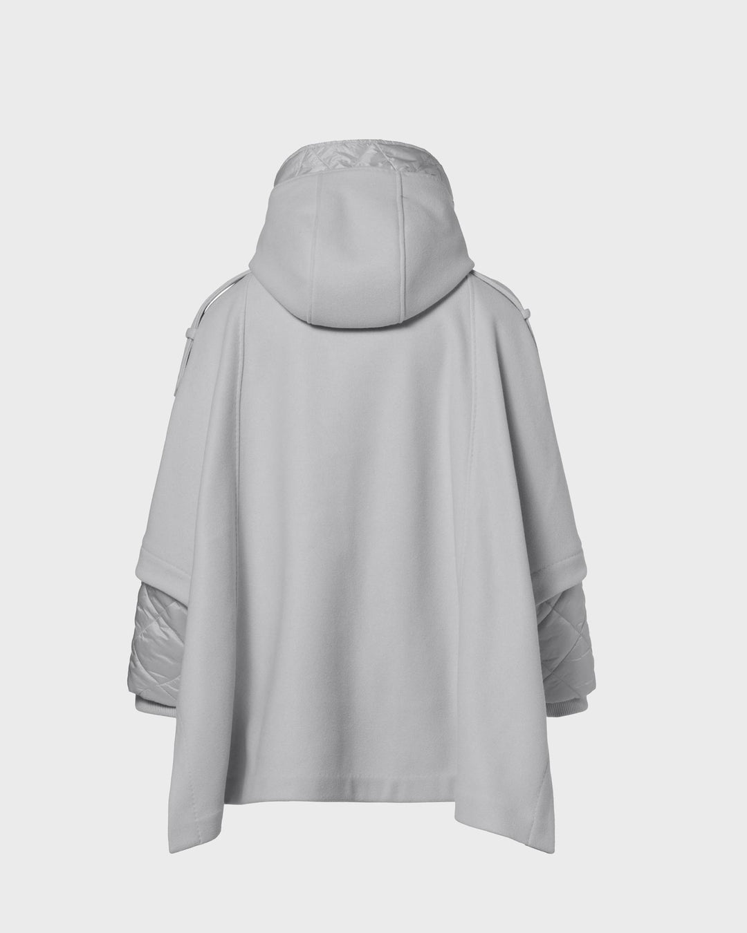 Brigit Cape Coat Soft Grey