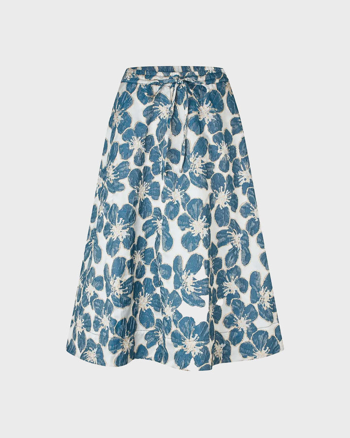 BristolLL Midi Skirt Blue